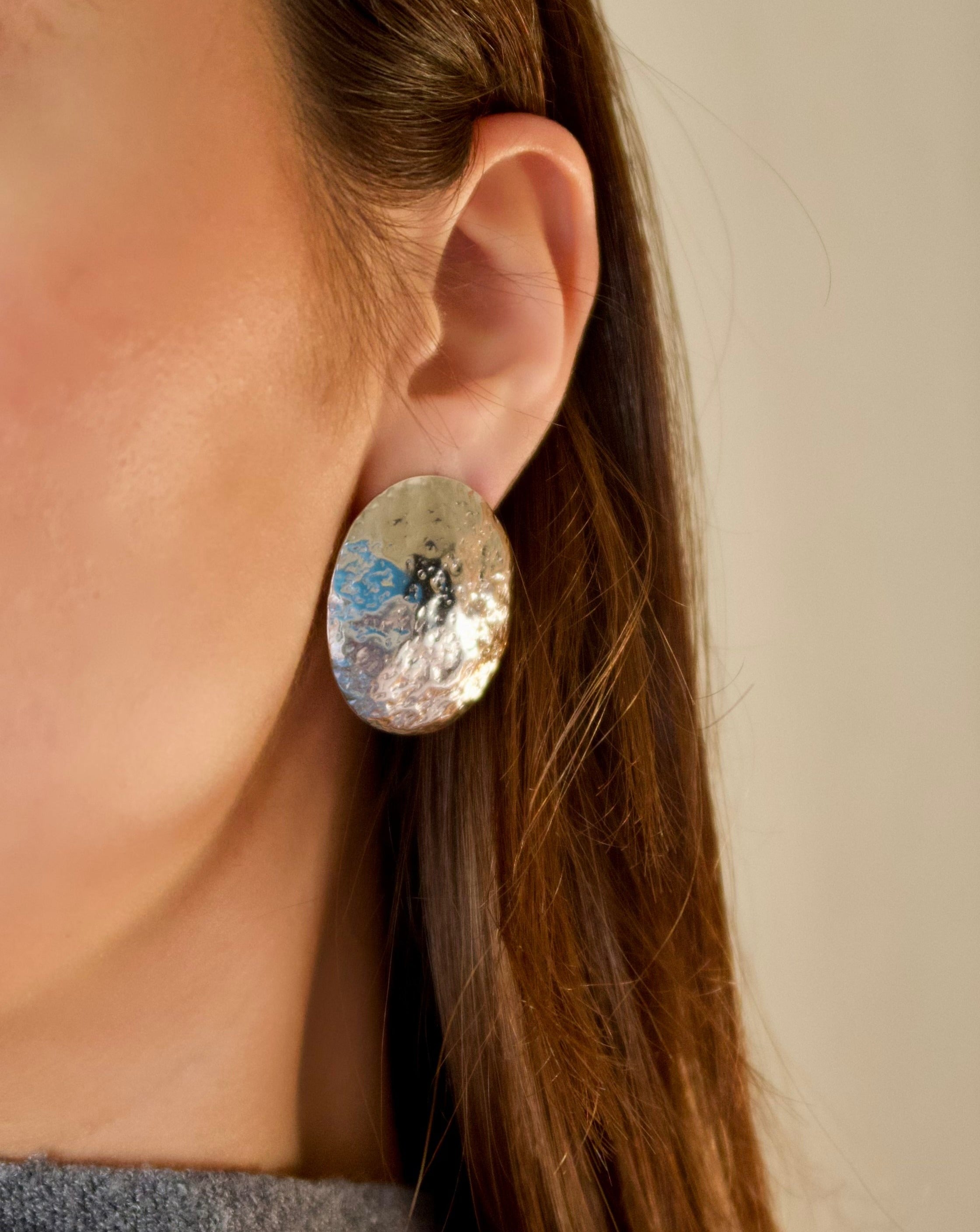 Pendientes Ciel Plata